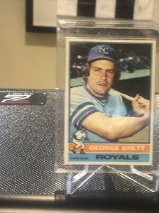 1976 TOPPS BASEBALL #19 GEORGE BRETT NM **** FREE SHIPPING **** Centered