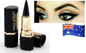 MISS ROSE(USA Brand) Long-Lasting Waterproof Black Eyeliner Kajal Eye Shimmer - Picture 1 of 19