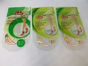 3 pr KIWI Heel Liners for all Protects Gel Cushions Invisible Insoles Anti-Slip - Picture 1 of 4