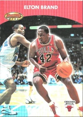 2001-02 Bowman's Best Elton Brand / Chicago Bulls #42 - Image 1 of 2