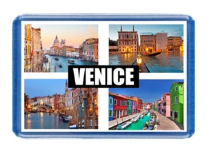Venedig Kühlschrankmagnet - groß (7 cm x 4,5 cm) - tolle Geschenkidee - Tourismus - Bild 1 von 1