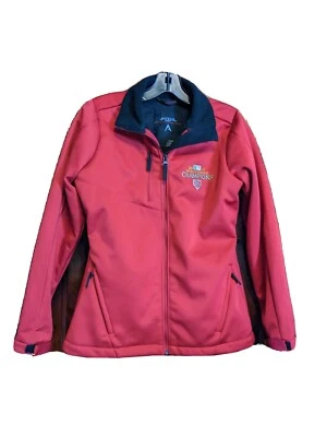 Antigua Woman's Small Red St Louis Cardinals Jacket 2011 World Series Champions - Image 1 of 4