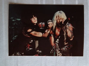 Motley Crue Original Concert Photo Type 1 First Generation Kodak Paper 10c - Picture 1 of 4