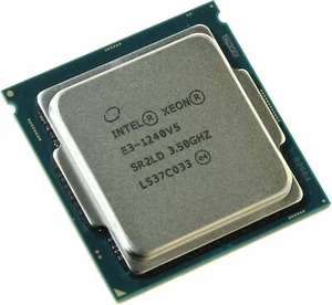 Intel Xeon E3-1220 V5 E3-1230 V5 E3-1240 V5 E3-1270 V5 E3-1280 V5 CPU Processor - Picture 1 of 14