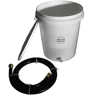 RITE FARM PRODUCTS 5 GALLON GRAVITY WATER SUPPLY/RESERVE KIT FOR AUTOMATIC WATERER CHICKEN POULTRY