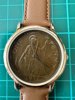 Peers Hardy Penny Watch 1937. Wrist Watch With Brand New Leather Strap - Image 1 of 4