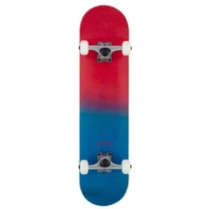 Rocket Complete Skateboard Double Dipped Red Bue 7.5" - Picture 1 of 4