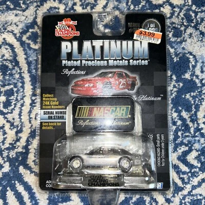 1999 Racing Champions Nascar Platinum Precious Metal #25 MonteCarlo K Schrader - Image 1 of 2