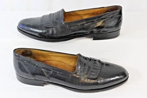 Allen Edmonds Elwood #43021 Loafers Black Size 14 Shoe Pair Men's Shoes - Picture 1 of 8