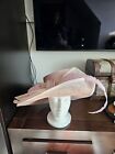 Snoxell &amp; Gwyther Pink Hatinater Hat With Feathers Wedding Races Occasion