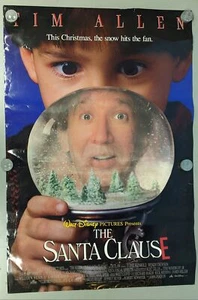 The Santa Clause Lenticular Snow Globe Tim Allen Theater 44 x 30 3D Promo Poster - Photo 1 sur 4