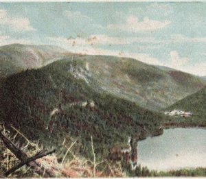 Postal publicada 1905 New Hampshire NH White Mountains Greeting Franconia Notch - Imagen 1 de 3