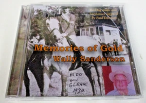 Memories Of Gold - Wally Sanderson - CD SIGNED - Picture 1 of 4