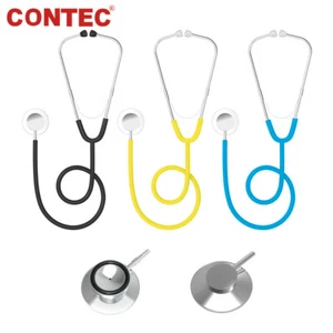 Estetoscopio Acústico Doble Cabeza CONTEC DIAGNÓSTICO CARDIOLOGÍA CORAZÓN PULMÓN SONIDO NUEVO - Imagen 1 de 7