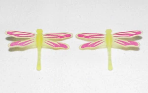 42081, 2x Libelle, gelb, für Tierpark, Zoo - Bild 1 von 1