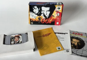 GoldenEye 007 - (Nintendo 64 N64, 1997) CIB Complete in Box TESTED - FAST SHIP - Picture 1 of 16