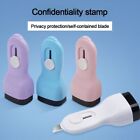 Security Stamp Information Protect Tool Privacy Protection Seal Roller Stamp