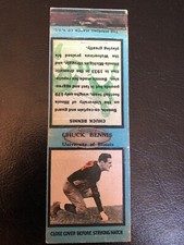 Chuck Bennis 1934 Diamond Matchbook