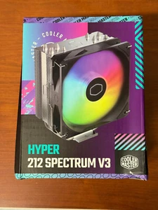 Cooler Master Hyper 212 Spectrum V3 CPU Air Cooler ARGB 120mm PWM Fan - Picture 1 of 4