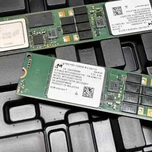 Micron 7450 PRO 1.92TB M.2 PCIE 4.0 22110 3D TLC NAND NVMe Solid State Drives - Afbeelding 1 van 3