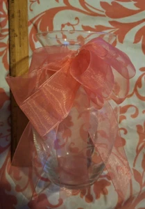 Wide Mouth Floral Vase 9" - Picture 1 of 4