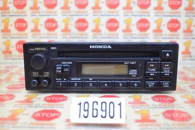Honda Odyssey Ex 2001 radio AM/FM reproductor de CD receptor 39100-S0X-C010 OEM Foto 1 de 4
