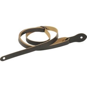 Levy's M19LUKE Genuine Leather Mandolin/Ukulele Strap in Black - Picture 1 of 1