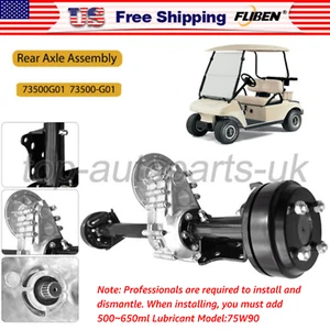 Rear Axle Assembly For E-Z-GO Electric Medalist TXT 1994-UP and MPT 800 2004-UP - Picture 1 of 13