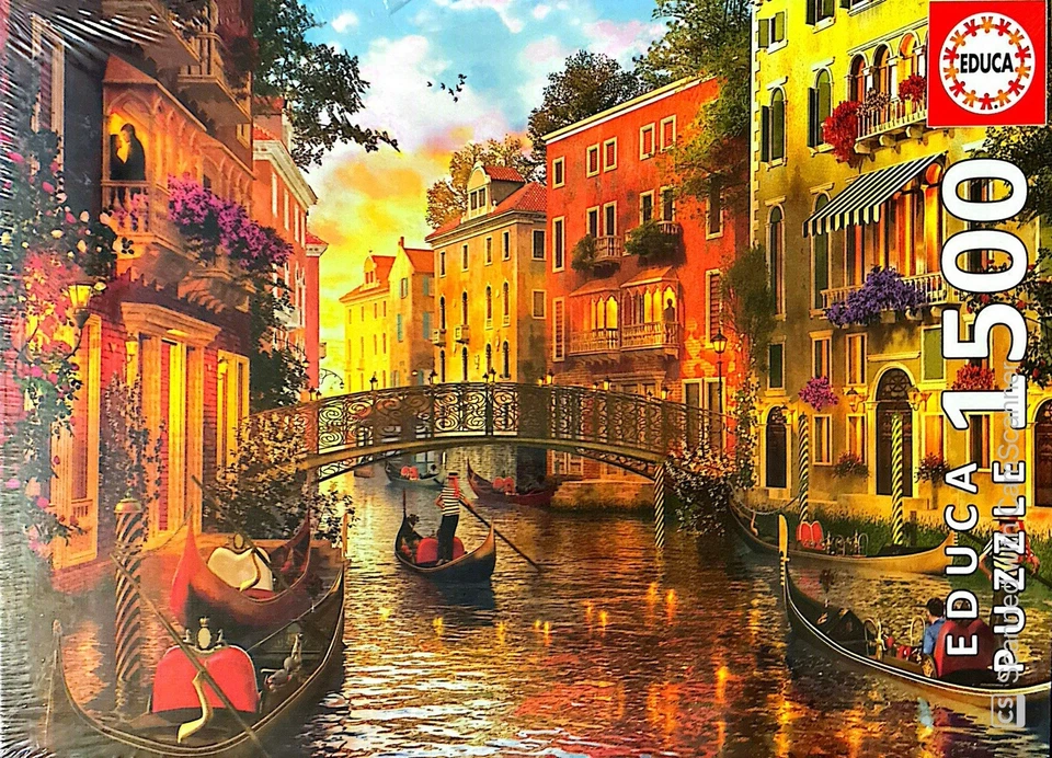 Educa Puzzle 1500 PC Sunset in Venice Ref 17124