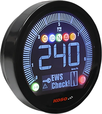 Koso North America - BA077101 DL-04 многофункциональный датчик черный BMW R Nine T nine - Изображение 1 из 4