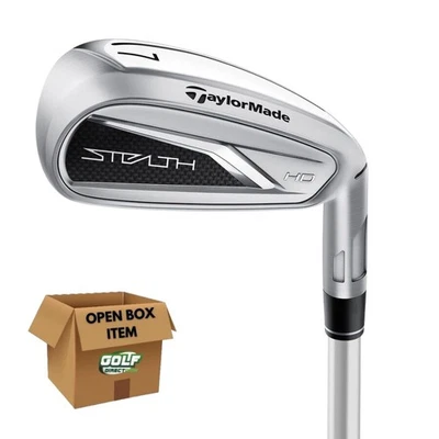 Taylormade Stealth HD Irons 5-PW, AW, SW Graphite Ladies Left Hand -SHOP WORN - Image 1 of 3