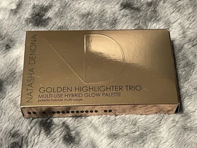 Natasha Denona ~ Golden Highlighter Trio Palette *New In Box / Full Size - Image 1 of 2