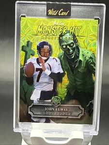 John Elway 1/1 2025 Wild Card Monster Hit Nr. MHCZ-JE SSP - Bild 1 von 3