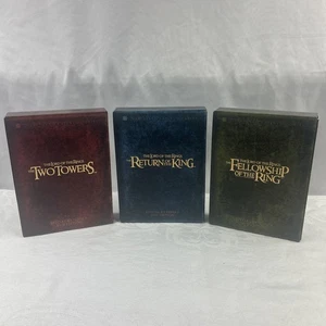 The Lord of the Rings Trilogy Special Extended Edition 12-DVD set - EXCELLENT - Picture 1 of 9