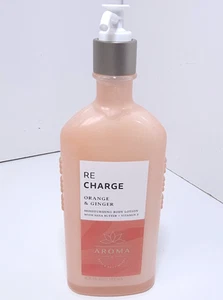 Bath & Body Works Aufladbare Orange-Ingwer-Körperlotion 6,5 Oz. Aromatherapie LESEN - Bild 1 von 6