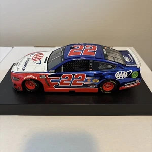 Joey Logano 2021 AAA Insurance 1:24 ScaleDiecast Color Chrome - Picture 1 of 5