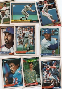 1992 Topps Baseball Cards # 1-499, Nrmt-Mt - Pick Your Player - Build Your Set - Picture 1 of 1