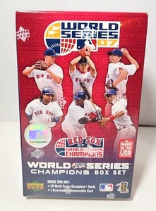 Juego de caja sellada de fábrica Upper Deck Boston Red Sox World Series Champions 2007 - Imagen 1 de 1