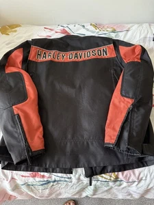 XL Harley Davidson Mesh Summer Weight Motorcycle Jacket - Picture 1 of 5