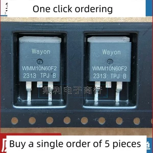 Parche 5 piezas WMM10N60F2 canal N MOS 600V TO-263 - Imagen 1 de 1