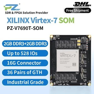 Puzhi V7690T-SOM FPGA Core Board Xilinx Virtex-7 XC7V690T Industrial Grade - Picture 1 of 14