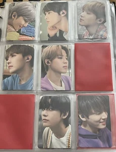 Auténtico conjunto completo de tarjetas fotográficas BTS Samsung Galaxy Buds + (vendedor de EE. UU.) - Imagen 1 de 1