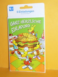 Einladungskarte - 5 Karten mit Umschlägen - Neu&Ovp - Nr. 4 - - Bild 1 von 1