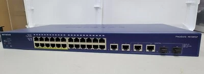 Netgear FS728TLP 10/100 28-Ports Smart Switch w/ 12 PoE & 4 Gigabit Uplink Ports - Image 1 of 4