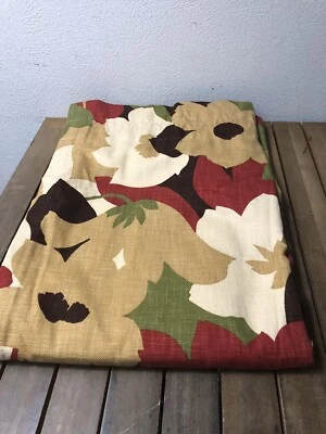 Cortinas Christy's de lujo hechas a medida 1 panel de cortina forrado grande 76x109" usadas en excelente estado Foto 1 de 4