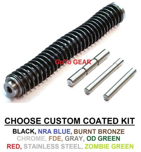 GTG Stainless Steel Guide Rod Assembly & Pin Kit For GLOCK 17 or 19  Gen 1 2 3
