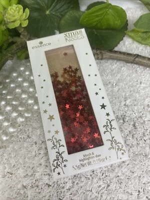 essence XMAS KISSES Blush & Highlighter Duo Kombination matt + shimmer 5,5g neu - Bild 1 von 3