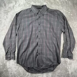 Johnston & Murphy Shirt Men's Collared Long Sleeve Button Down Size XL - Picture 1 of 6