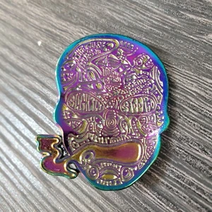 Slightly Stoopid Skull Rainbow RAW Pin Limited Edition LE 125 by Danny Steinman - Picture 1 of 2