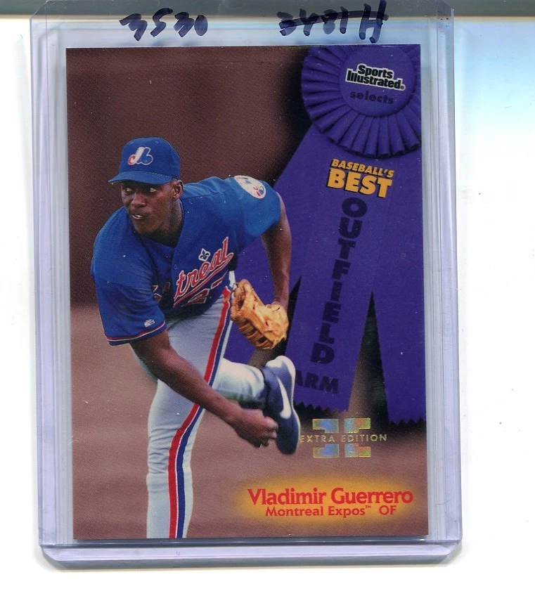 VLADIMIR GUERRERO 1998 SPORTS ILLUSTRATED EXTRA EDITION CARD /250 - Image 1 of 1